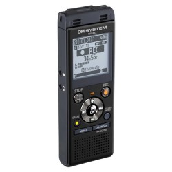 OM System Grabadora WS-883 Negro | Grabadora portátil profesional de audio