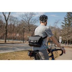 Tenba Bolsa de Hombro Messenger DNA 9 Negra | Bolsa messenger compacta para fotografía urbana
