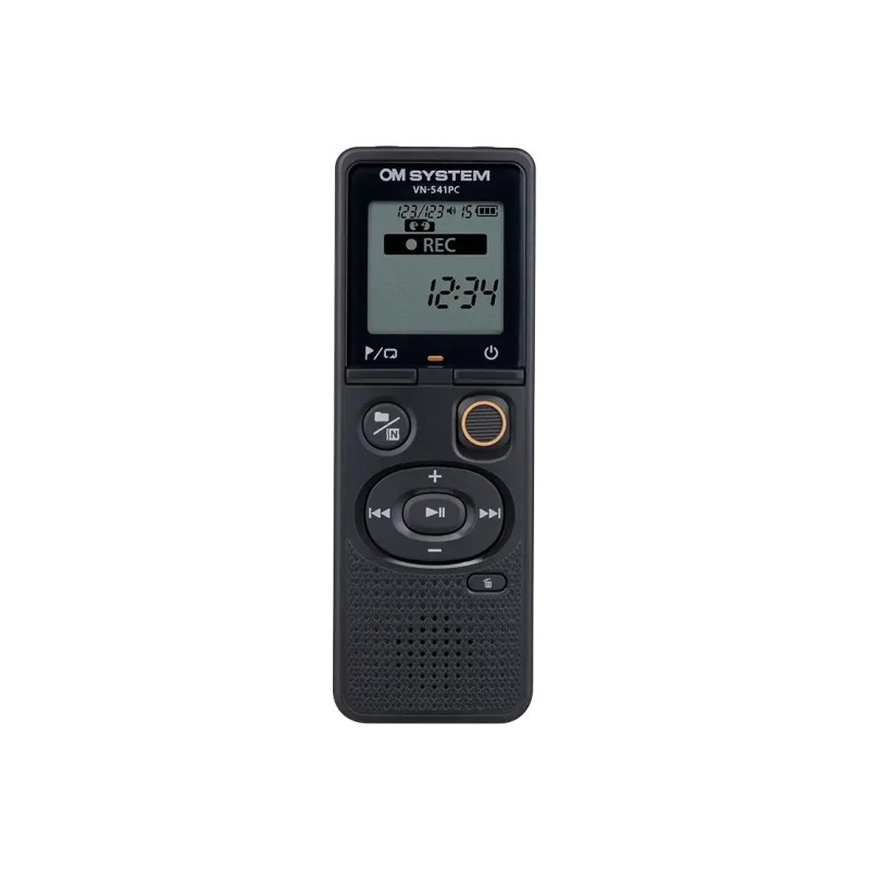 OM System VN-541PC | Grabadora de voz digital 4GB color negro