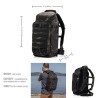 Tenba Mochila Axis V2 16L Camo Multicam BK | Mochila fotográfica táctica con diseño militar