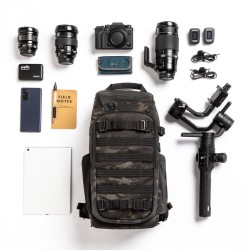 Tenba Mochila Axis V2 16L Camo Multicam BK | Mochila fotográfica táctica con diseño militar