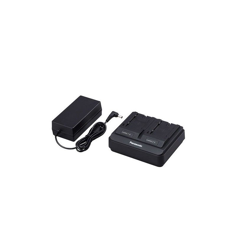 Panasonic AG-BRD50EC | Cargador doble para baterías AG-VBR y AG-VBG6