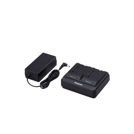 Panasonic AG-BRD50EC | Cargador doble para baterías AG-VBR y AG-VBG6