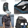 Tenba Mochila Axis V2 16L Camo Multicam BK | Mochila fotográfica táctica con diseño militar