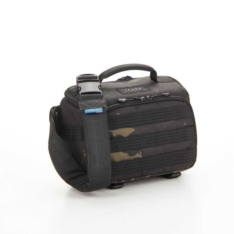 Tenba Bolsa Bandolera Axis V2 4L Multicam | Bolsa táctica con diseño camuflaje para fotógrafos