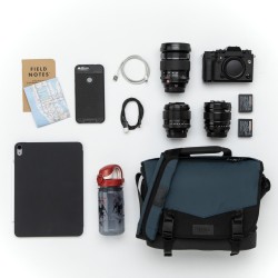 Tenba Bolsa de Hombro Messenger DNA 9 Azul | Bolsa messenger urbana para fotografía