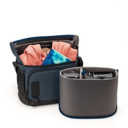 Tenba Bolsa de Hombro Messenger DNA 9 Azul | Bolsa messenger urbana para fotografía