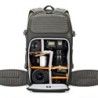 LOWERPRO Flipside Trek BP 450 AW Gris | Mochila grande para fotógrafos de exteriores