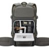 LOWERPRO Flipside Trek BP 450 AW Gris | Mochila grande para fotógrafos de exteriores