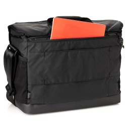 Tenba Bolsa de Hombro Messenger DNA 16 DSLR Negra | Bolsa messenger amplia para cámaras DSLR y portátil