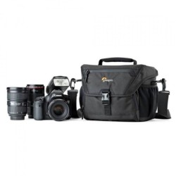 LOWERPRO Nova 180 AW II Negro | Bolsa de gran capacidad para fotografía profesional
