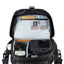 LOWERPRO Nova 180 AW II Negro | Bolsa de gran capacidad para fotografía profesional