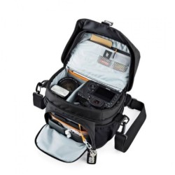 LOWERPRO Nova 180 AW II Negro | Bolsa de gran capacidad para fotografía profesional