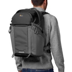LOWERPRO Active BP 300 AW Negro/Gris | Mochila ergonómica para fotografía activa