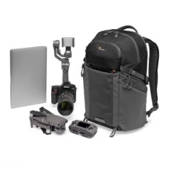 LOWERPRO Active BP 300 AW Negro/Gris | Mochila ergonómica para fotografía activa