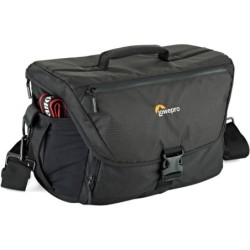 LOWERPRO Nova 200 AW II Negro | Bolsa de hombro XL para equipo fotográfico profesional