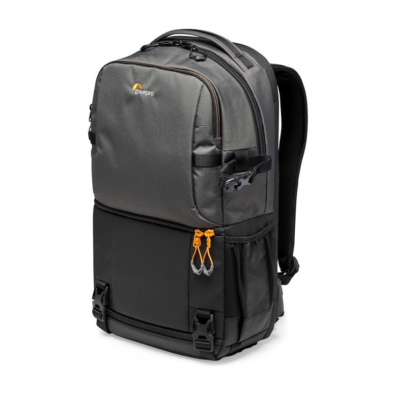 LOWERPRO Fastpack BP 250 AW III Gris | Mochila fotográfica híbrida para viajes y trabajo