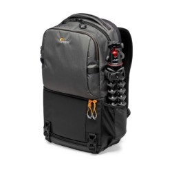 LOWERPRO Fastpack BP 250 AW III Gris | Mochila fotográfica híbrida para viajes y trabajo