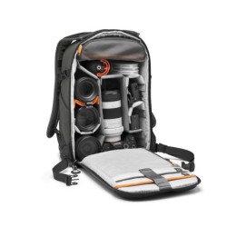LOWERPRO Flipside 300 AW III Negro/Gris | Mochila fotográfica de acceso trasero y diseño bicolor