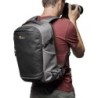 LOWERPRO Flipside 300 AW III Negro/Gris | Mochila fotográfica de acceso trasero y diseño bicolor