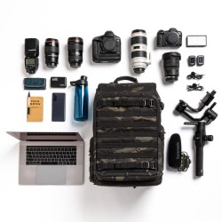 Tenba Mochila Axis V2 32L Camo Multicam BK | Mochila fotográfica táctica de gran capacidad