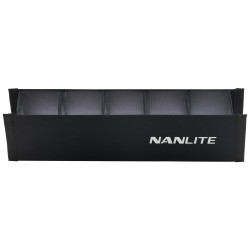 Nanlite Rejilla y Barndoor para PavoTube | rejilla pavotube | barndoor tela pavotube | rejilla 45 grados control derrame
