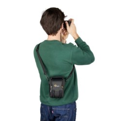 LOWERPRO Adventura SH 115 III Negro | Funda de hombro para cámaras compactas DSLR o sin espejo