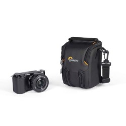 LOWERPRO Adventura SH 115 III Negro | Funda de hombro para cámaras compactas DSLR o sin espejo