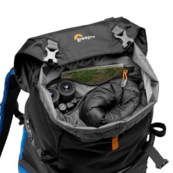 LOWERPRO Photo Sport BP 24L AW II Azul | Mochila ultraligera para fotografía deportiva y de aventura