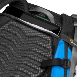 LOWERPRO Photo Sport BP 24L AW II Azul | Mochila ultraligera para fotografía deportiva y de aventura