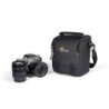 LOWERPRO Adventura SH 120 III Negro | Funda de hombro para cámara DSLR pequeña o sin espejo