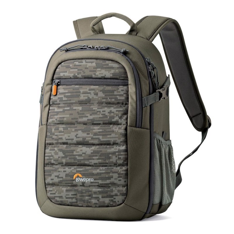 LOWERPRO Tahoe BP 150 Mica Camo Pixel | Mochila compacta con estilo camuflaje para fotografía diaria