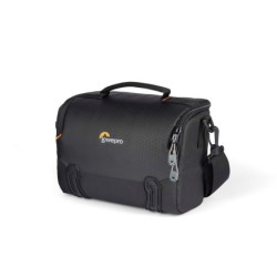LOWERPRO Adventura SH 160 III Negro | Bolsa de hombro mediana para cámaras DSLR y accesorios