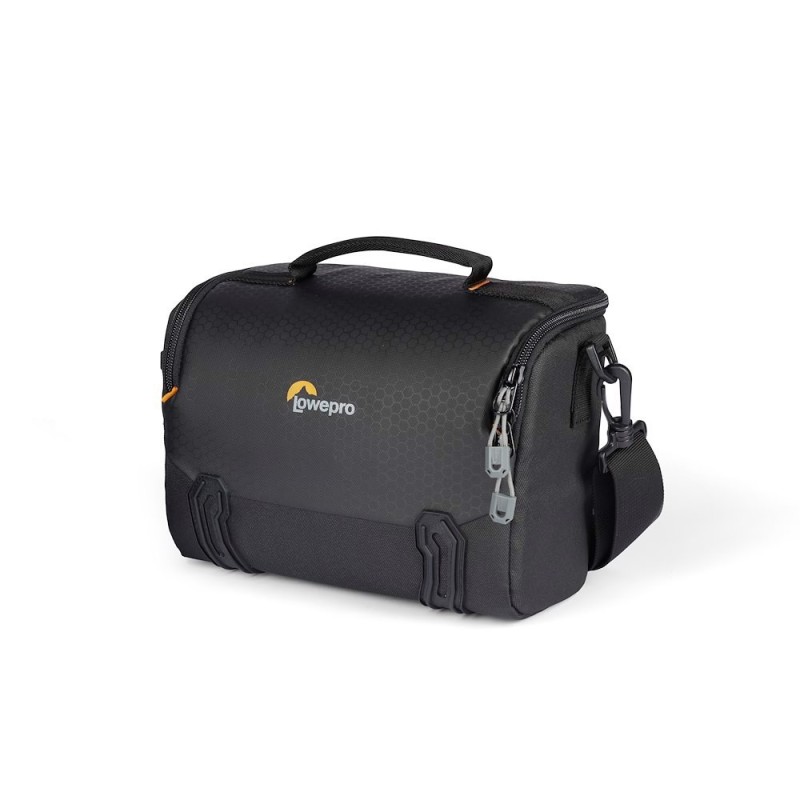LOWERPRO Adventura SH 160 III Negro | Bolsa de hombro mediana para cámaras DSLR y accesorios