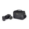 LOWERPRO Adventura SH 160 III Negro | Bolsa de hombro mediana para cámaras DSLR y accesorios