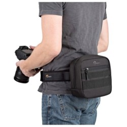 LOWERPRO Utility Bag 100 AW Negro | Funda táctica para accesorios y equipo fotográfico secundario