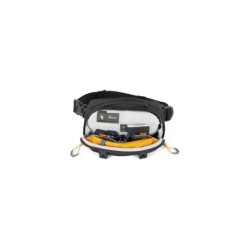 LOWERPRO Trekker LT HP 100 Negro | Bolsa de hombro compacta y acolchada para fotografía ligera