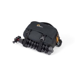 LOWERPRO Trekker LT HP 100 Negro | Bolsa de hombro compacta y acolchada para fotografía ligera
