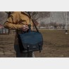 Tenba Bolsa de Hombro Messenger DNA 16 Slim Azul | Bolsa messenger delgada para cámara y portátil