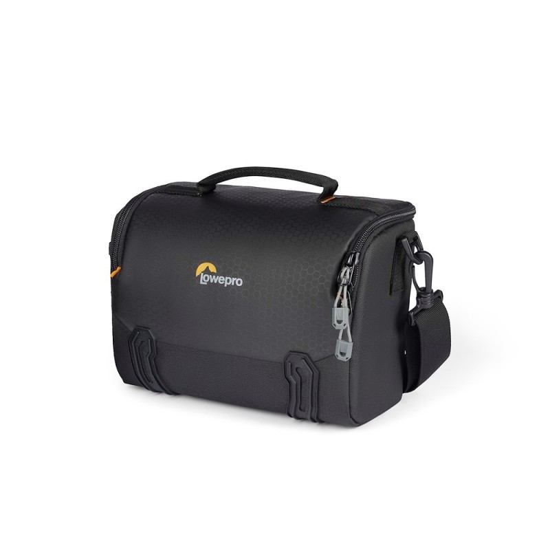 LOWERPRO Adventura SH 140 III Negro | Bolsa de hombro para cámaras DSLR medianas y accesorios