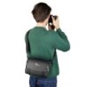 LOWERPRO Adventura SH 140 III Negro | Bolsa de hombro para cámaras DSLR medianas y accesorios