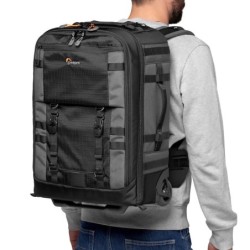 LOWERPRO Pro Trekker RLX 450 AW II Gris | Mochila con ruedas y gran capacidad para fotografía profesional