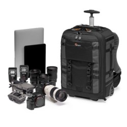 LOWERPRO Pro Trekker RLX 450 AW II Gris | Mochila con ruedas y gran capacidad para fotografía profesional