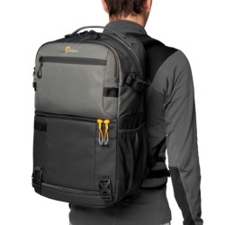 LOWERPRO Fastpack PRO BP 250 AW III Gris | Mochila híbrida profesional para fotografía y tecnología