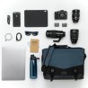 Tenba Bolsa de Hombro Messenger DNA 16 Slim Azul | Bolsa messenger delgada para cámara y portátil