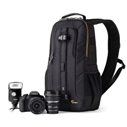 LOWEPRO Slingshot Edge 250 AW Negro | Mochila tipo sling para cámaras DSLR y drones compactos
