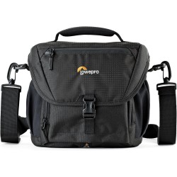 LOWERPRO Nova 170 AW II Negro | Bolsa de hombro con gran capacidad para fotografía