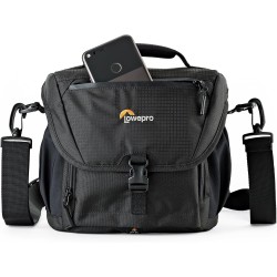 LOWERPRO Nova 170 AW II Negro | Bolsa de hombro con gran capacidad para fotografía