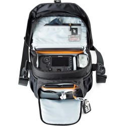 LOWERPRO Nova 170 AW II Negro | Bolsa de hombro con gran capacidad para fotografía