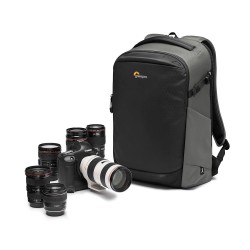 LOWERPRO Flipside 400 AW III Negro/Gris | Mochila profesional de gran capacidad con acceso trasero